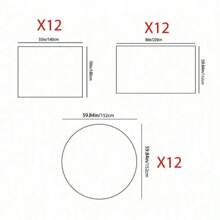 1pc Ladybug/Cute Ghost Heatproof Tablecloth, Adorable Polyester Rectangular/Round Decorative Tablecloth Suitable For Living Room And Kitchen Decor Halloween Party