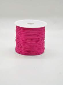 1 件 22 码/卷 0.8 毫米尼龙串珠尼龙绳 DIY 手链绳编织线流苏线珠宝制作工艺用品 - 串珠绳线