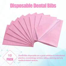 1 Pack Disposable Pink/Blue Manicure Desk Mat, 3-Ply Waterproof Foldable Cleaning Pad, Tablecloth, Nail Salon Paper Towels, Multi-Purpose Beauty, Tattoo, Dental Cleaning Cloth, Waterproof Tablecloth, Nail Art Tools - Multicolor - View 15