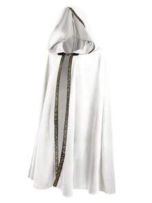 Medieval Cloak With Hood Wizard Cloak Halloween Renaissance Hooded Cape For Man And Women - Multicolor - View 19