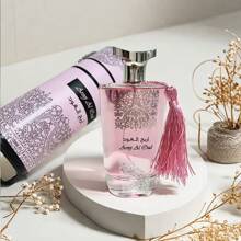 100ml Fragrance Fragrance Spray, Elegant & Long-Lasting Scent With Exotic Arabian Style Aroma, Suitable For Daily Use And Special Occasions, Luxurious Fragrance Gift - SZ037 Pink - View 4