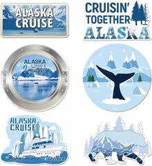 Christian Bible Verse Fridge Magnet Stickers, 12Pcs Boho Faith Based Locker Magnets, Inspirational Magnetic Stickers Decorations Office Classroom, Christian Gifts - 6 Pcs Alaska Cruise - View 2