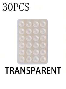 3/5Pcs Multi-Purpose Square Silicone Suction Cup Mobile Phone Holder, 24-Hole Suction Cup With Strong Adhesiveness, 1/10/20/30/40/50/60Pcs,Suitable For Various Scenarios To Prevent Phone Falling, Used For Video, Vibration, And Self-Portrait Phone Accessories