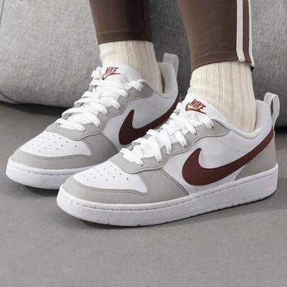 Nike COURT BOROUGH RECRAFT HF (GS) 女童休闲百搭运动鞋，适合日常穿着 FZ1024-100