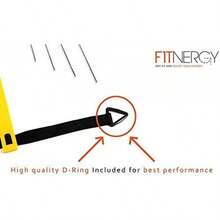 Equipo Entrenamiento con Bolsa GRATIS - INCLUYE: 12 Escalones Peldaños Ajustables 6 metros + 10 Conos de Velocidad + 4 clavijas y anillas en D - Mejora coordinación (AMARILLO) - Amarillo - Ver 7