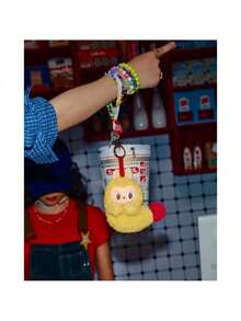 Pop Mart Labubu 怪兽疯狂超市系列耳机盒，音乐/婚礼季礼物 - 彩色 - 查看 6