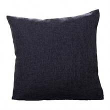 Ins Style Solid Color Pillow Case Set, Natural Linen Cotton, Machine Washable, No Dye, Suitable For Homestay/Cafe/Home Decor