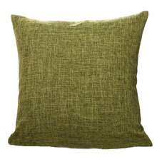 Ins Style Solid Color Pillow Case Set, Natural Linen Cotton, Machine Washable, No Dye, Suitable For Homestay/Cafe/Home Decor