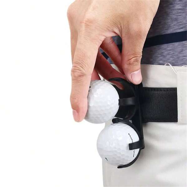 1pc Set Golf Clip, Golf Ball Holder, For Golfer Training Tool, Golf Accessories