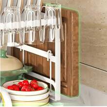 Multifunctional Dish Drying Rack - Rustproof, 2 Tier Dish Rack With Drainer Board, Space Saving Design, Utensil And Cup Holder For Kitchen Countertop,... - 白色 - 查看 3