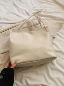 女士纯色 PU 皮革单肩包，超轻便携，时尚蝴蝶结装饰，优雅的女生手提包，大容量，送给她的完美情人节礼物，有史以来最好的情人节礼物选择，时尚女士蝴蝶结钱包