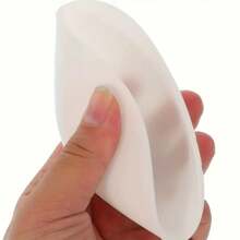 Set de 6 tazones de mezcla de silicona para mascarillas faciales - Herramienta profesional para mezclar mascarillas faciales (Blanco)