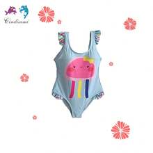 Young Girls One-Pieces - Blue - View 1