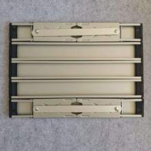 Mini Camping Table, Super Lightweight, Portable, Aluminum Alloy, Outdoor Table, Can Be Rolled Up, Folding Table, Suitable For Backpacking, Picnic, BBQ