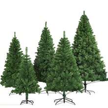 1 cây thông Noel nhân tạo bằng nhựa PVC dày đặc trang trí nhà Giáng sinh, cây thông thường màu xanh lá cây cho trung tâm thương mại, sân, cửa hàng nhỏ trang trí Giáng sinh đồ trang trí Giáng sinh quà tặng Giáng sinh trang trí Giáng sinh - Nhiều màu - Xem 2