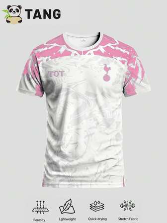 Tottenham Hotspur Men's Football Sweatshirt & Crew Neck Comfortable Sports Top, Suitable For Match, Football Training, And Casual Wear