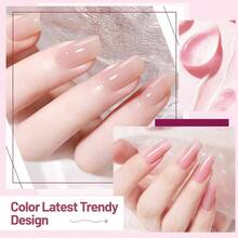 10ml Nude Pink Nail Polish Set 6 Colors Brown Red Purple All Seasons Neutral Color Quick Dry Nail Polish Set For Women Salon DIY Nail Art - OPE-6NP-KIT9-0 - Xem 8