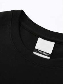 2 To 5 Packs 100% Pure Cotton Home And Business Sports T-Shirt For Both Men And Women, Soft And Breathable Multi Piece Set - 黑色三件裝 - 查看 3