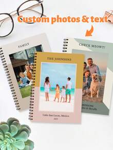 Personalised A5 Notebook | Custom Photo & Text | Bound Book | Premium Materials Matte Finish.Personalized Photo Notebook, Custom Name Journal, Hardcover Notebook, Unique Gift, Custom Photo & Text,New Year Gifts