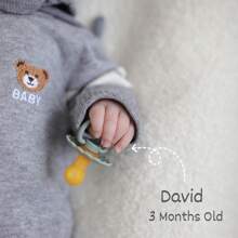 1pc Baby Flower Pacifier, Natural Soft Latex Nipple, Simulates Breastfeeding, Soothes 0-18 Months Infants, Breastfeeding Pacifier - Beige - View 5