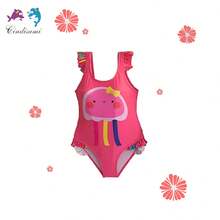 Young Girls One-Pieces - Pink - View 1