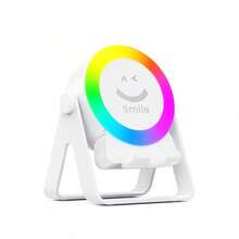 可爱无线音箱，可当手机支架，渐变灯，Type-C充电口，可旋转，无需链接，手机放上去自动感应。 - 彩色 - 查看 8
