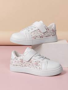 1 Pair Cute Floral Patchwork Casual Fashion Children Outdoor Sports Shoes - White - View 8