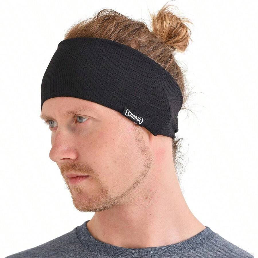 Sports Headband Mens Sweatband Hairband Womens Yoga Crossfit Casualbox