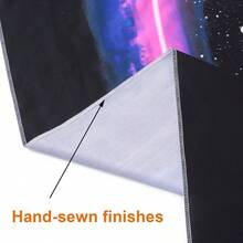 DS Free Shipping Simpkeely Blacklight Skull Tapestry, The Kissing Lovers Tapestry UV Reactive   Neon Tapestries Glow In The Dark Party Backdrop, Skeleton Wall Art For Bedroom – 51.2" X 59.1" - 中號(51.2"x59.1") - 查看 3