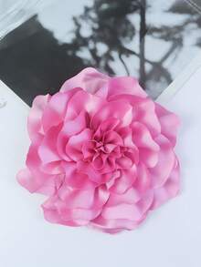 20cm 2024 Korean Style 3D Satin Peony Flower Handmade Brooch, Versatile Apparel & Dress Accessory Valentines - Flower - View 31