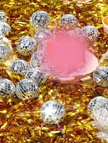 20 Stücke Mini Discokugeln silbrig hängende Dekorationen reflektierende Spiegelkugeln 70er Disco Party Zubehör für Weihnachten Festlichkeiten, perfekt für Halloween, Weihnachten, Geburtstag, Hochzeitsfeier Dekorationen