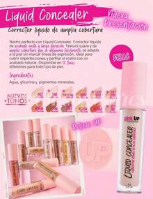 Pink Up ORIGINAL Liquid Concealer High Coverage Liquid Concealer - Shade "401 Hazel Gray" - View 3