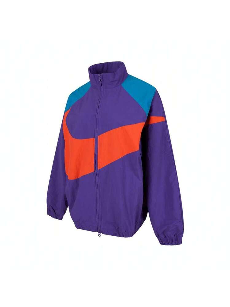 Nike Women's AS W NSW LOGO OS TRACK JKT Woven Jacket Without Hood