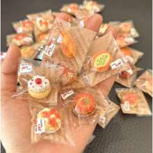 Simulation Mini Bread Cake Dessert Food Game Miniature Creative Model Play House Small Food Ornament 1 Pcs