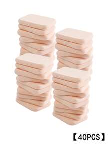 5/10/20/114/228pcs Square Makeup Sponge, Soft & Skin-Friendly, Dry & Wet Use For Setting Makeup