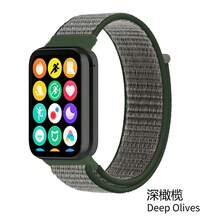 Alça de Nylon Respirável para Redmi Watch 5/4, Pulseira Confortável Compatível com Xiaomi Mi Band 8 Pro/9 Pro, Acessórios de Cinta, Pulseira de Relógio Substituível Suave, Durável e Ajustável para Smartwatch e Rastreador de Fitness