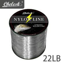 Chelesh 1093yds, 546yds Nylon Monofilament Line, High Strength, Abrasion Resistant, Transparent, Gray, Burgundy 3 Colors Available, 6LB-38LB Strength Options, Smooth Fishing Line, Handmade DIY Beading Thread