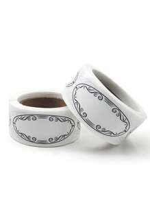 150 pezzi/rotolo Etichette rimovibili durevoli - facili da staccare, senza residui appiccicosi, etichette decorative, etichette facili da staccare per l'organizzazione domestica, Ognissanti, Ringraziamento, Natale, decorazioni per feste invernali e di Capodanno, adesivi ed etichette