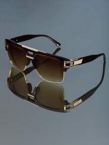 Kính thời trang phong cách Punk đơn giản, cổ điển, phù hợp với mọi phong cách, dành cho nam nữ, dự tiệc, đi chơi, đi biển, đi chơi lễ hội, kính thời trang cá nhân hóa - Nhiều màu - Xem 8