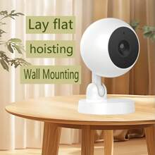 1pc Wireless WiFi Security Camera With Two-Way Audio, Indoor Home Nanny Cam For Baby/Elderly/Pet, With Mobile App, Suitable For Any Occasion - Multicolor - View 3