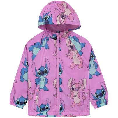 Lilo & Stitch Disney Stitch Jacket, Lilo And Stitch Girls Rain Jacket, Girls Raincoat, Angel Raincoat For Kids