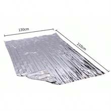 5pcs Emergency Thermal Blankets, Survival Camping Blankets, Emergency Foil Blankets, Individually Packaged, Suitable For Marathon, Outdoor Travel, Hiking, Emergency Survival Or First Aid - Multicolor - View 3