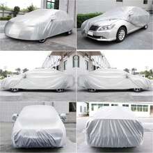 Waterproof SUV Cover  Lightweight Sun/Rain Protection For Mid-Size SUVs, L (480*175*120CM) Silver - Bạc - Xem 9