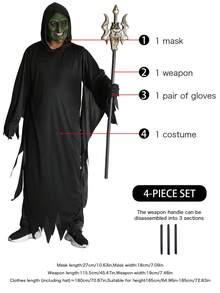 Mặt nạ động vật, Mặt nạ Halloween, Mặt nạ kinh dị, Chất liệu PU vừa vặn với khuôn mặt, Mặt nạ tiệc hóa trang, Mặt nạ động vật mô phỏng nhập vai, Mặt nạ hóa trang, Đạo cụ biểu diễn sân khấu phim và truyền hình, Đạo cụ chơi khăm, Phụ kiện tiệc sự kiện, Phụ kiện giải trí và giải trí gia đình, Mặt nạ phù hợp cho nam và nữ, Mặt nạ rồng, Mặt nạ bí ngô, Mặt nạ đầu lâu, Mặt nạ khủng long, Mặt nạ khủng long bạo chúa, Mặt nạ yêu tinh xanh, Mặt nạ gấu đen, Mặt nạ khỉ đột, Mặt nạ gấu bắc cực, Mặt nạ hươu, Mặt nạ bò, Mặt nạ bò đực, Mặt nạ cáo, Mặt nạ sói, Mặt nạ chim xanh, Mặt nạ khỉ, Mặt nạ đại bàng, Mặt nạ sừng cừu, Mặt nạ xương cừu, Mặt nạ phù thủy, Mặt nạ quỷ có nanh, Mặt nạ BOSS, Mặt nạ đầu lâu, Mặt nạ thuyền trưởng cướp biển, Mặt nạ người đàn ông mặc đồ đen, Băng đô tượng Nữ thần Tự do, Đuốc tượng Nữ thần Tự do - Nhiều màu - Xem 65