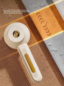 OBOVAY منزع الوبر المحمول بسلك مع فرشاة تنظيف، أداة فعالة لإزالة الوبر من الأثاث والسجاد، ماكينة إزالة الوبر الكهربائية بسلك USB، مناسبة للسترات والبطانيات والوسائد، 500 ملي أمبير