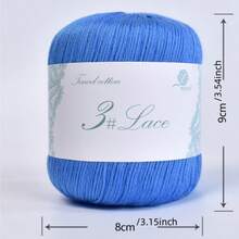 4 Pezzi/Confezione 50g N.3 Filo di Pizzo Multicolore, Lucido, Utilizzabile per Maglioni Lavorati a Mano, Sciarpe e Altri Articoli Decorativi