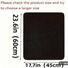 1 片猫砂垫，包含双层防水宠物猫砂盆垫、防滑猫砂收集垫和可水洗垫。 - 彩色 - 查看 16