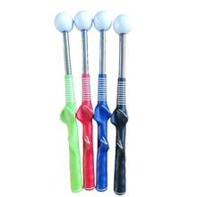 可调节高尔夫挥杆训练器、高尔夫握力训练器和高尔夫挥杆训练辅助器，适合热身、右手高尔夫球手、室内练习、高尔夫配件 - 力量和节奏训练，用于扣杀 - 彩色 - 查看 9