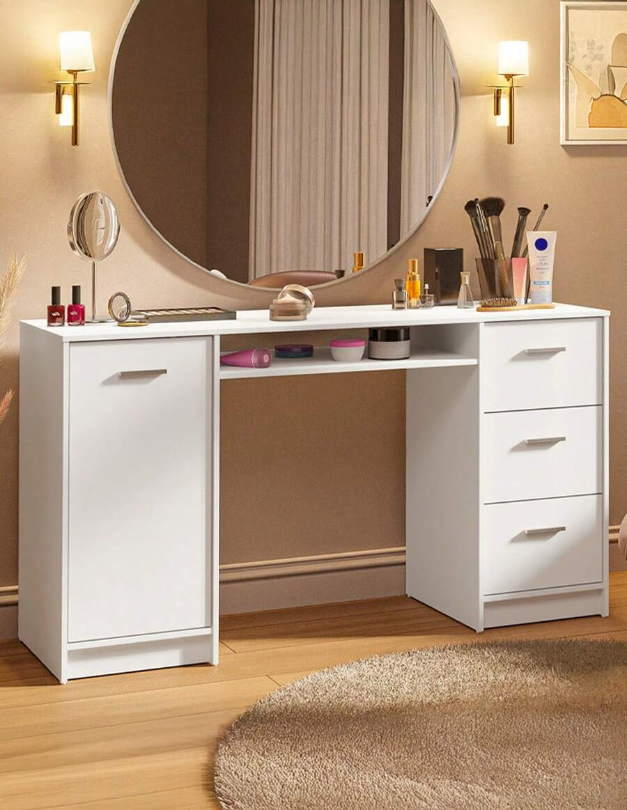 MADESA Home Office Desks - White - View 1