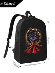 Stranger Doctor School Backpack With Shoulder Bag Gift Fashion Bag Back To School - Black - View 4